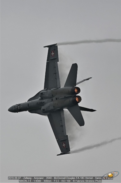 2019-09-07 - Zeltweg - Airpower - 2040 - McDonnell Douglas FA-18C Hornet - Swiss Air Force.jpg