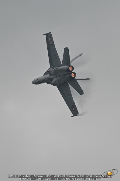 2019-09-07 - Zeltweg - Airpower - 2255 - McDonnell Douglas FA-18C Hornet - Swiss Air Force.jpg