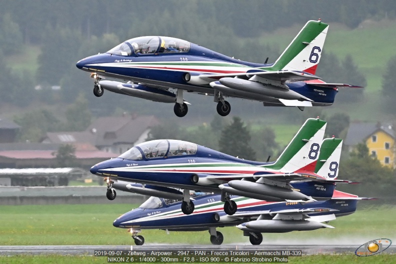 2019-09-07 - Zeltweg - Airpower - 2947 - PAN - Frecce Tricolori - Aermacchi MB-339.jpg