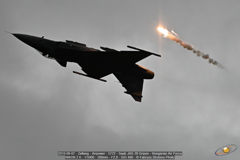 2019-09-07 - Zeltweg - Airpower - 5772 - Saab JAS 39 Gripen - Hungarian Air Force.jpg