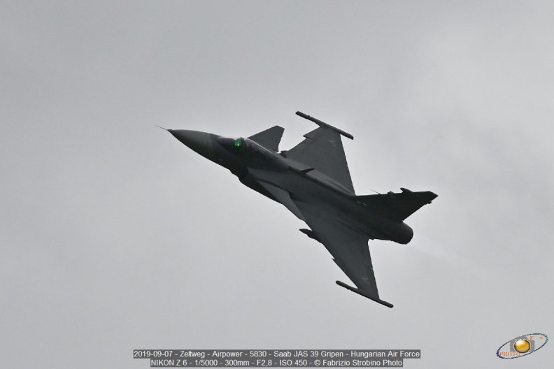 2019-09-07 - Zeltweg - Airpower - 5830 - Saab JAS 39 Gripen - Hungarian Air Force.jpg