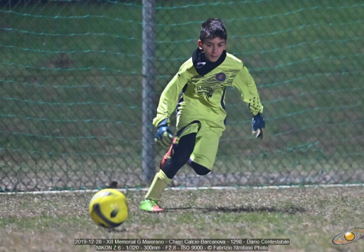 2019-12-28 - XII Memorial G.Maiorano - Chieri Calcio-Barcanova - 1298 - Dario Contestabile